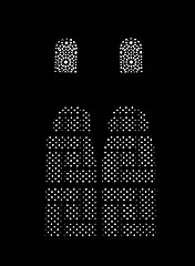 Image showing Arabic Door Silhouette