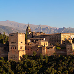 Image showing Alhambra in Granada - Spain