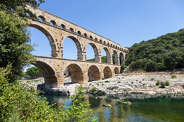 Image showing Pont du Gard - France
