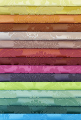 Image showing Colorful Drapery Background