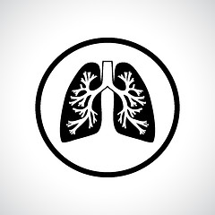 Image showing Lungs icon.