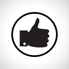 Image showing Thumb up icon.