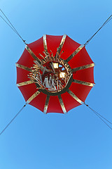 Image showing Chinese red lantern