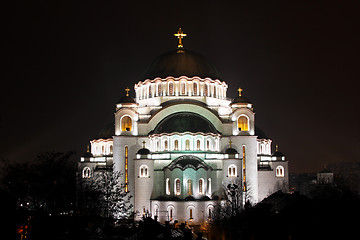 Image showing Cathedral of Saint Sava