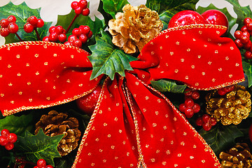 Image showing Christmas bow