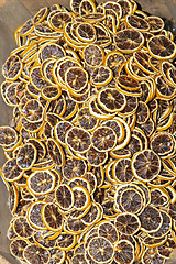 Image showing Dried lemon slices