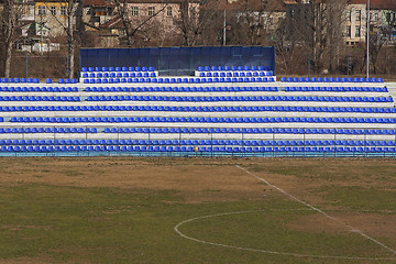 Image showing Local stadium stands