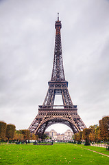 Image showing Eiffel tower in Paris, France