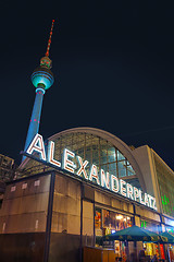 Image showing Alexanderplatz square in Berlin, Germany