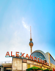 Image showing Alexanderplatz subway station in Berlin