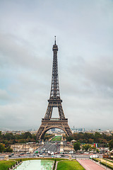 Image showing Eiffel tower in Paris, France