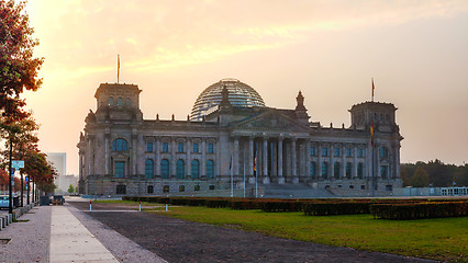 Image showing Reichstag building in Berlin, Germany