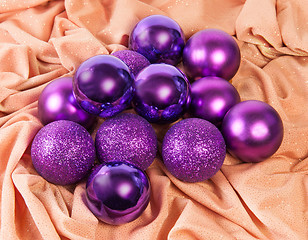 Image showing Some Christmas Balls