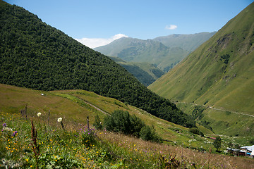 Image showing Hiking in Georgia Mountain