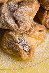 Image showing Pumpkin cookies with cheese and nuts