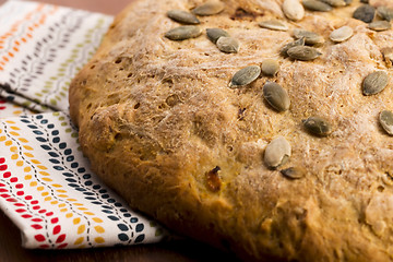 Image showing homemade pumpkin bread