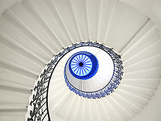 Image showing Stairway spiral