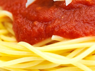 Image showing Italian spaghetti