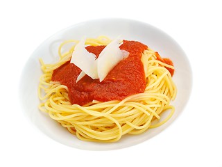 Image showing Italian spaghetti