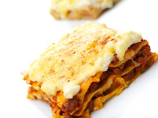 Image showing lasagne