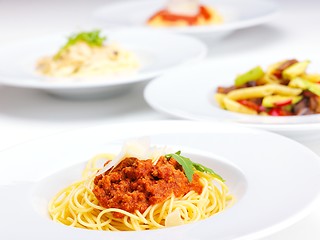 Image showing Italian spaghetti