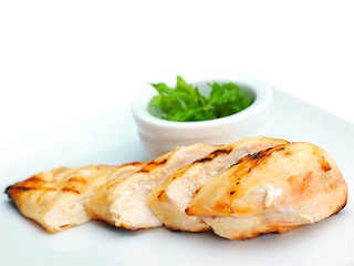 Image showing chicken steak