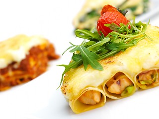 Image showing lasagne