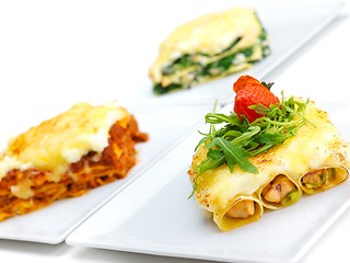 Image showing lasagne