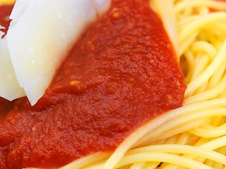 Image showing Italian spaghetti