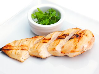 Image showing chicken steak