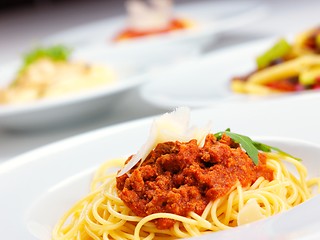 Image showing Italian spaghetti