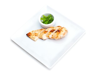 Image showing chicken steak