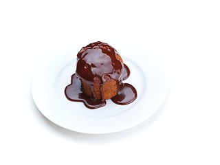 Image showing muffin chocolate dessert