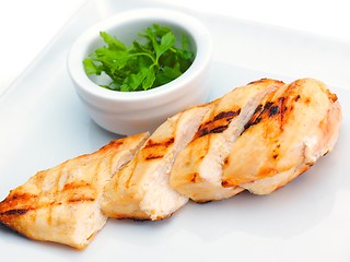 Image showing chicken steak