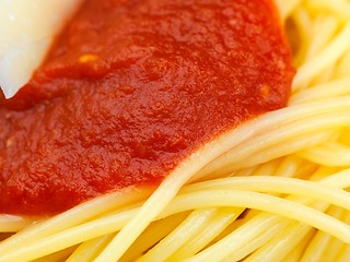 Image showing Italian spaghetti