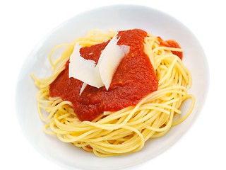 Image showing Italian spaghetti