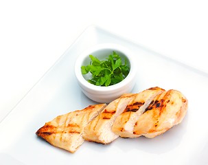 Image showing chicken steak