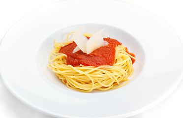 Image showing Italian spaghetti