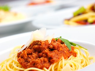 Image showing Italian spaghetti