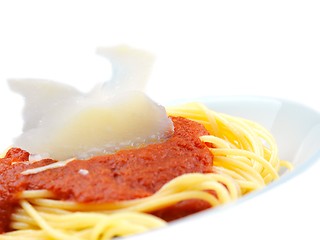 Image showing Italian spaghetti