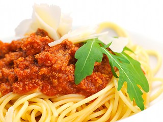 Image showing Italian spaghetti