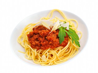 Image showing Italian spaghetti