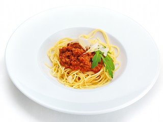 Image showing Italian spaghetti