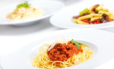 Image showing Italian spaghetti