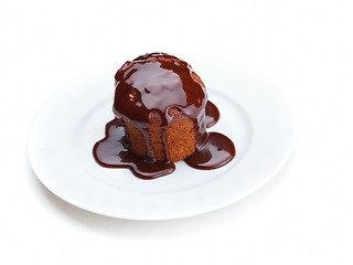 Image showing muffin chocolate dessert