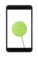Image showing Android tablet with lollipop
