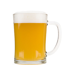 Image showing White beer mug