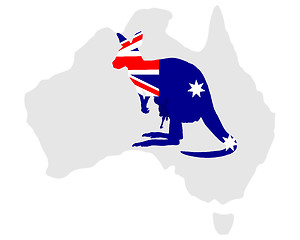 Image showing Australian kangaroo