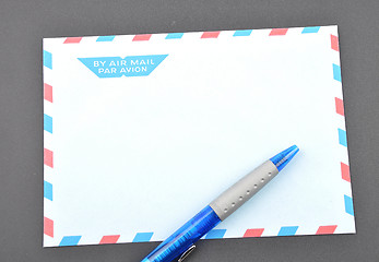 Image showing Blue envelope