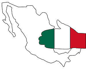 Image showing Mexican handshake